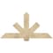 Ekena Millwork Kennewick Rough Sawn Timber Gable Bracket, Douglas Fir, 60"W x 30"H x 4"D x 6"F, 12/12 Pitch GBW060X30X0406KEN00RDF - alternate 1
